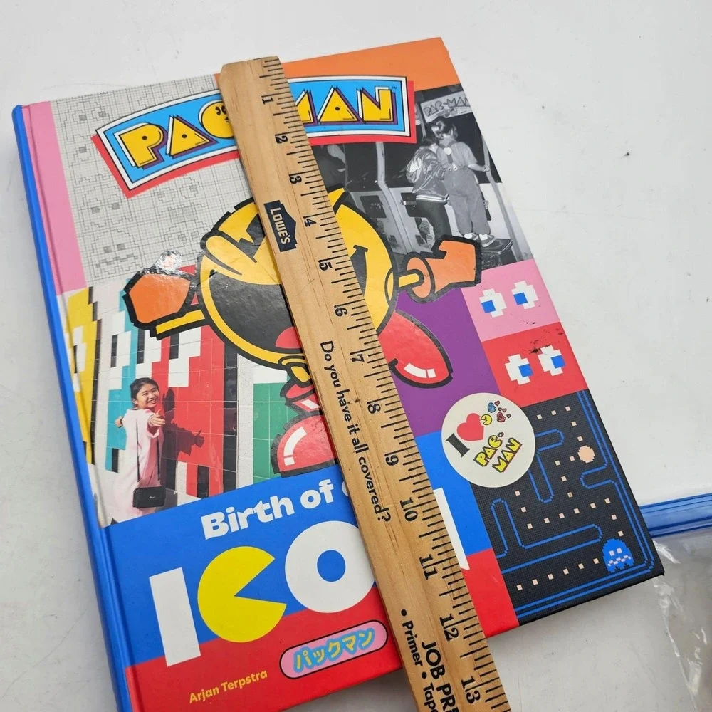 PAC-MAN Birth Of An ICON Arjan Terpstra Tim Lapetino HC 2021 Video Game Art Book